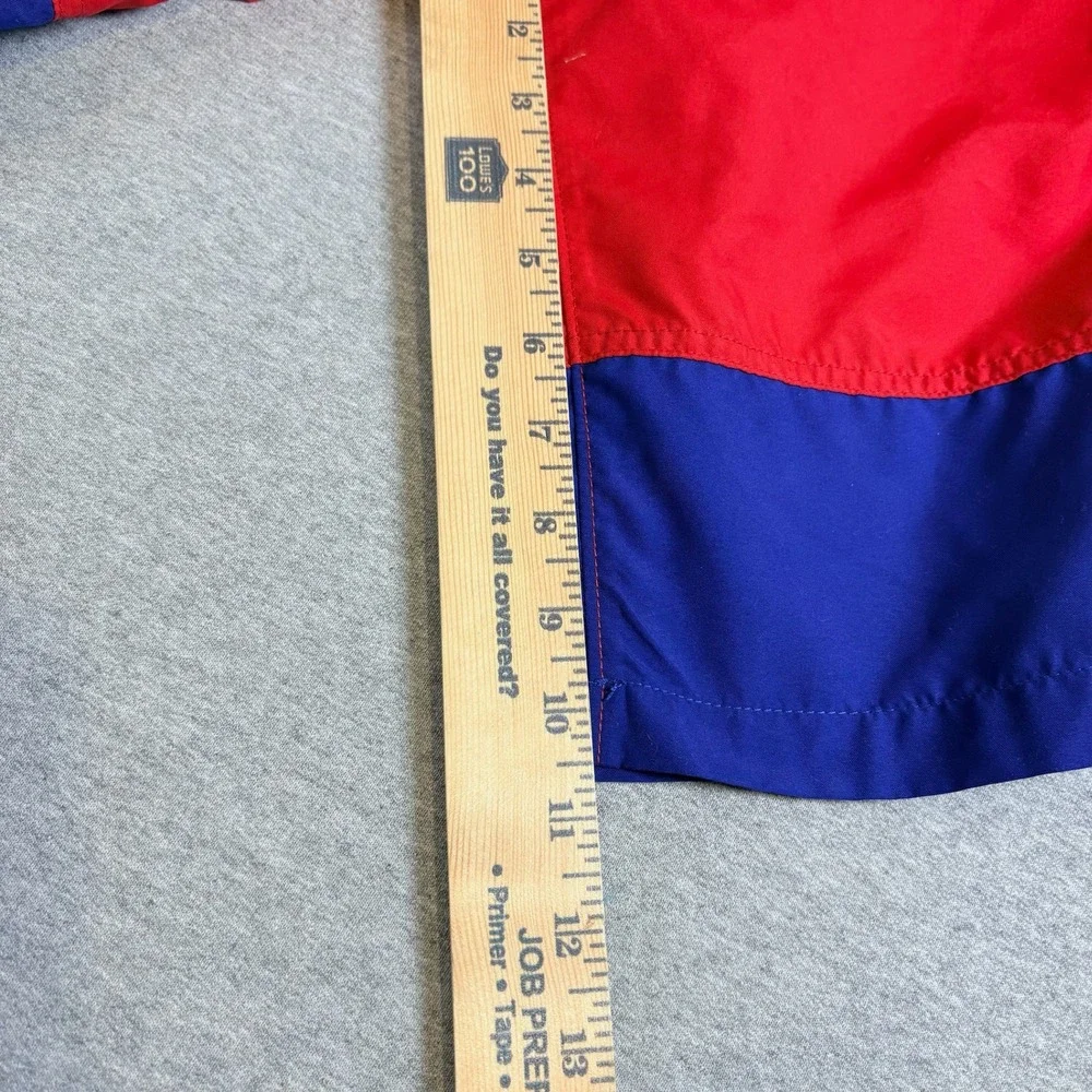 The North Face Shorts Boys XL 18/20 Red Blue Colorblock Mesh Lined Logo